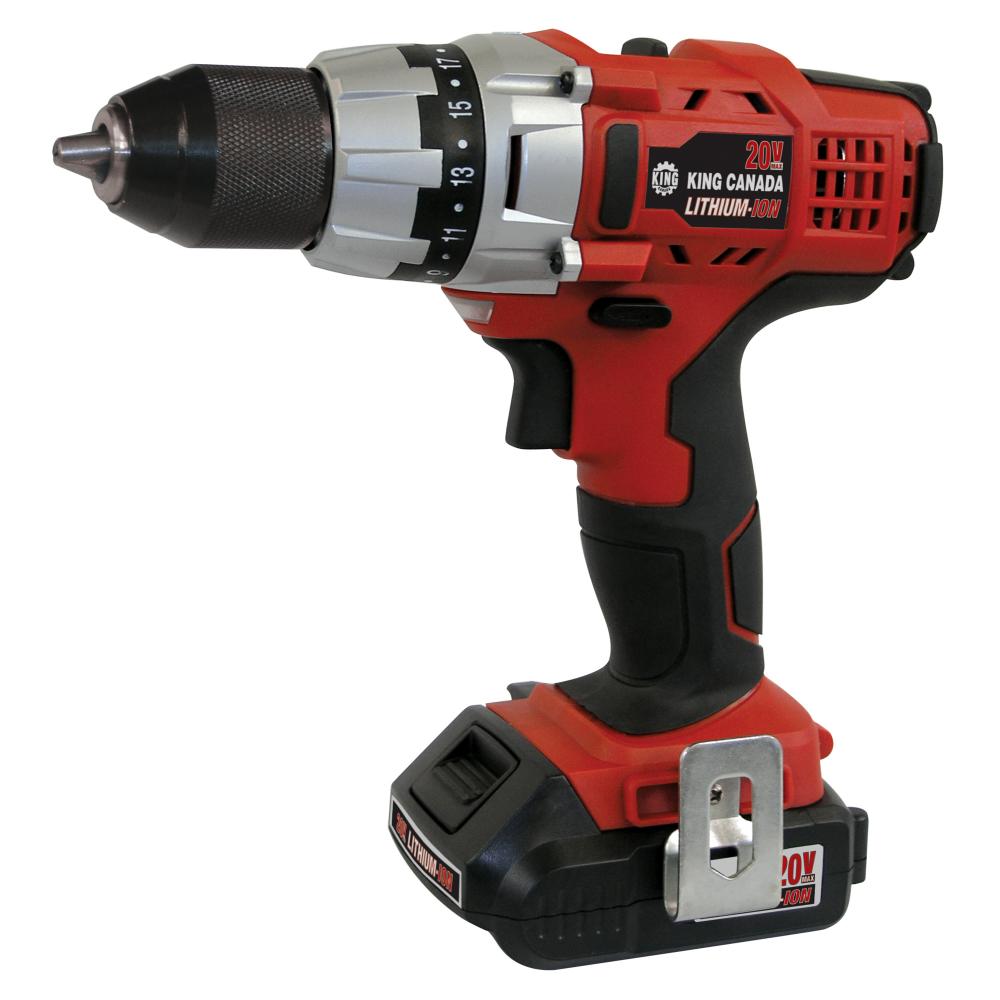 20V max. Lithium-ion cordless drill kit<span class='Notice ItemWarning' style='display:block;'>Item has been discontinued<br /></span>