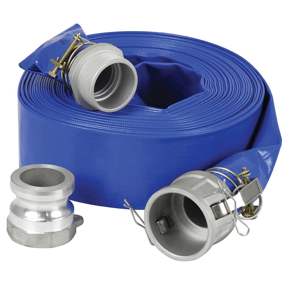 2&#34; x 50&#39; PVC discharge hose kit for water pump<span class=' ItemWarning' style='display:block;'>Item is usually in stock, but we&#39;ll be in touch if there&#39;s a problem<br /></span>