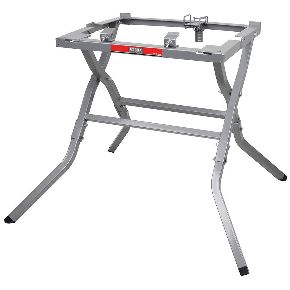 Folding stand for 10&#34; worksite table saw<span class=' ItemWarning' style='display:block;'>Item is usually in stock, but we&#39;ll be in touch if there&#39;s a problem<br /></span>