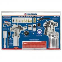 King Canada 8195 - 43 pc. Spray gun kit