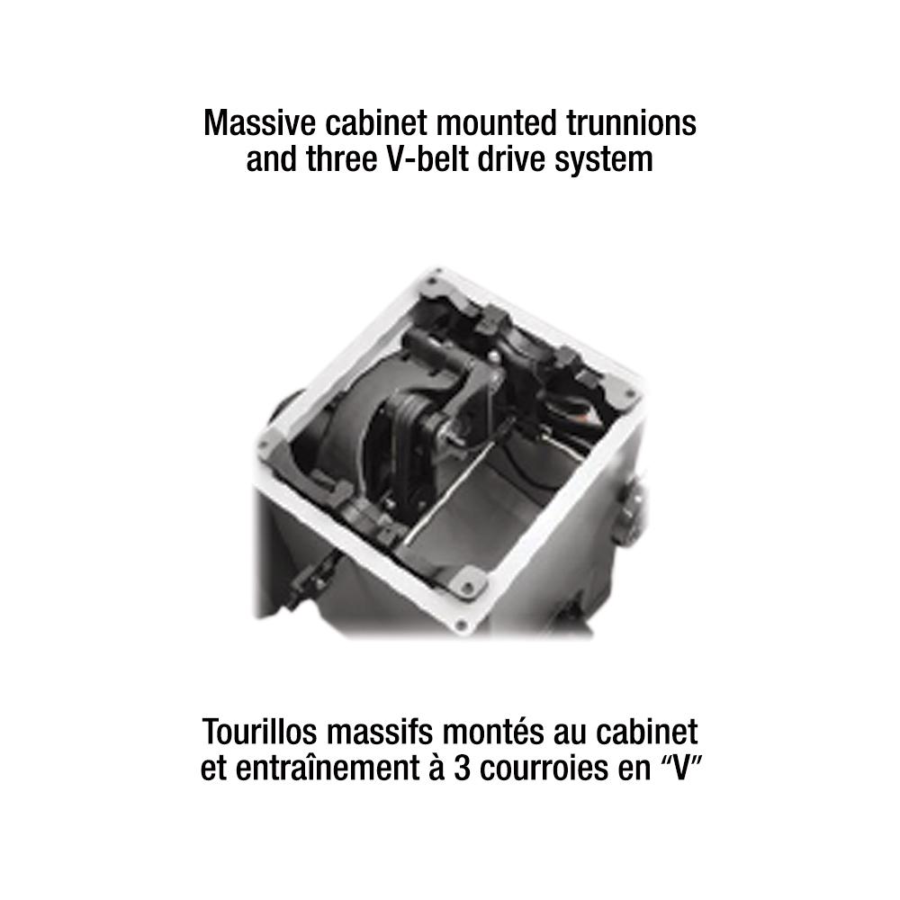 Scie à cabinet extrême 10&#34; avec système de protège lame avec lame à fendre<span class='Notice ItemWarning' style='display:block;'>Item has been discontinued<br /></span>