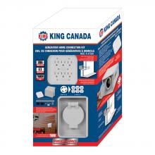 King Canada K-X7500 - Ensemble de connexion pour génératrice à domicile