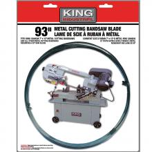 King Canada KBB-712-10 - Lame de acier 93" x .032" x 3/4" x 10 dents/po. DPP