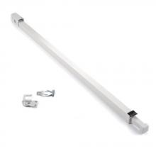 Ideal Security BK110W - Patio Door Security Bar with Anti-Lift Lock (White)