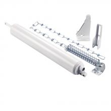 Ideal Security BK8730W - Heavy Storm Door Closer with Chain & Wide Jamb Bracket (White)