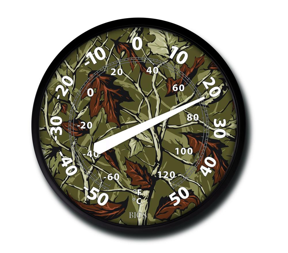 12&#34; Dial Thermometer - Camo<span class=' ItemWarning' style='display:block;'>Item is usually in stock, but we&#39;ll be in touch if there&#39;s a problem<br /></span>