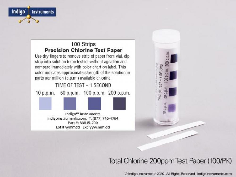 Chlorine Test Strip<span class=' ItemWarning' style='display:block;'>Item is usually in stock, but we&#39;ll be in touch if there&#39;s a problem<br /></span>