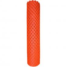 Quest Brands DLW 4100 X - 4' x 100'- Orange Diamond Lightweight Mesh