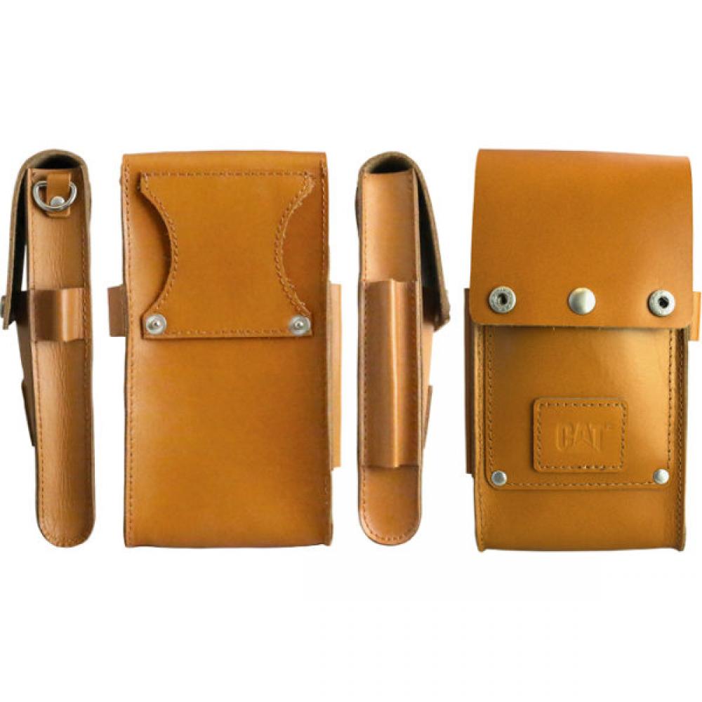 CAT SIGNATURE LEATHER SMARTPHONE HOLSTER<span class=' ItemWarning' style='display:block;'>Item is usually in stock, but we&#39;ll be in touch if there&#39;s a problem<br /></span>