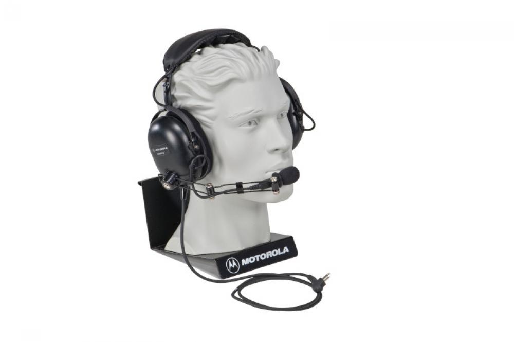 Medium Weight Dual Muff Headset, over-the-head<span class='Notice ItemWarning' style='display:block;'>Item has been discontinued<br /></span>