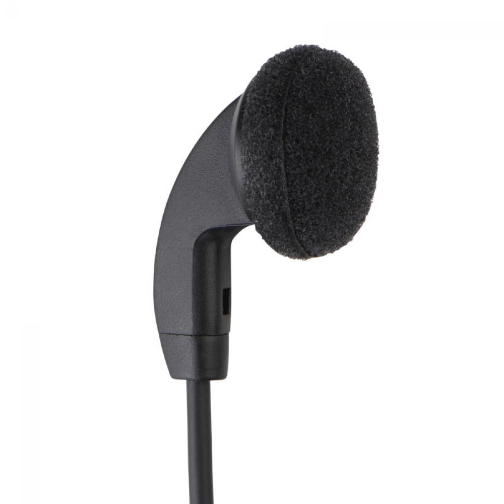 Earbud with Clip Microphone and PTT, Transmit & Receive<span class=' ItemWarning' style='display:block;'>Item is usually in stock, but we&#39;ll be in touch if there&#39;s a problem<br /></span>