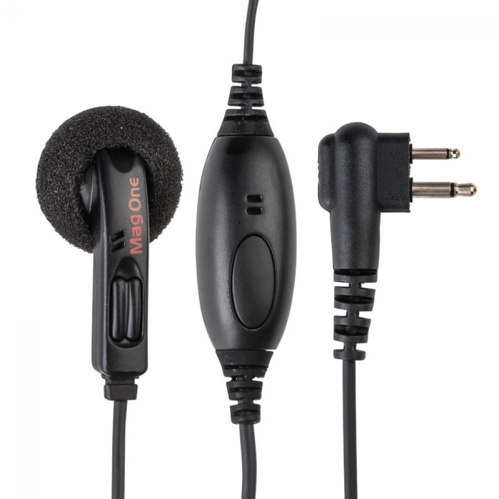 Mag One Earbud with MIC/PTT/VOX Switch<span class=' ItemWarning' style='display:block;'>Item is usually in stock, but we&#39;ll be in touch if there&#39;s a problem<br /></span>