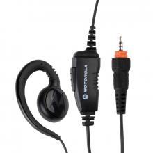 Lenbrook HKLN4529 - CLP Single Pin Short Cord Swivel Earpiece with PTT, PVC free (replaces HKLN4437A)