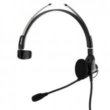 Lenbrook HMN9013 - Lightweight Single Muff Adjustable Headset with Swivel Boom Microphone