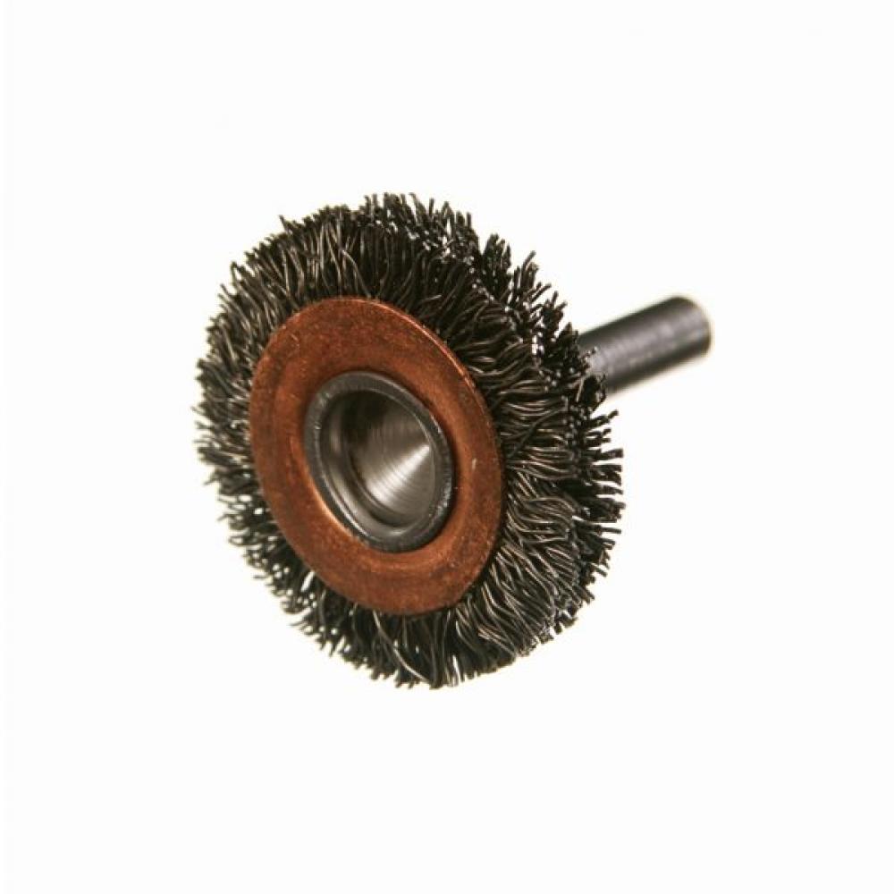 3&#34; CIRCULAR CRIMP END BRUSH .014 STEEL 46998<span class=' ItemWarning' style='display:block;'>Item is usually in stock, but we&#39;ll be in touch if there&#39;s a problem<br /></span>