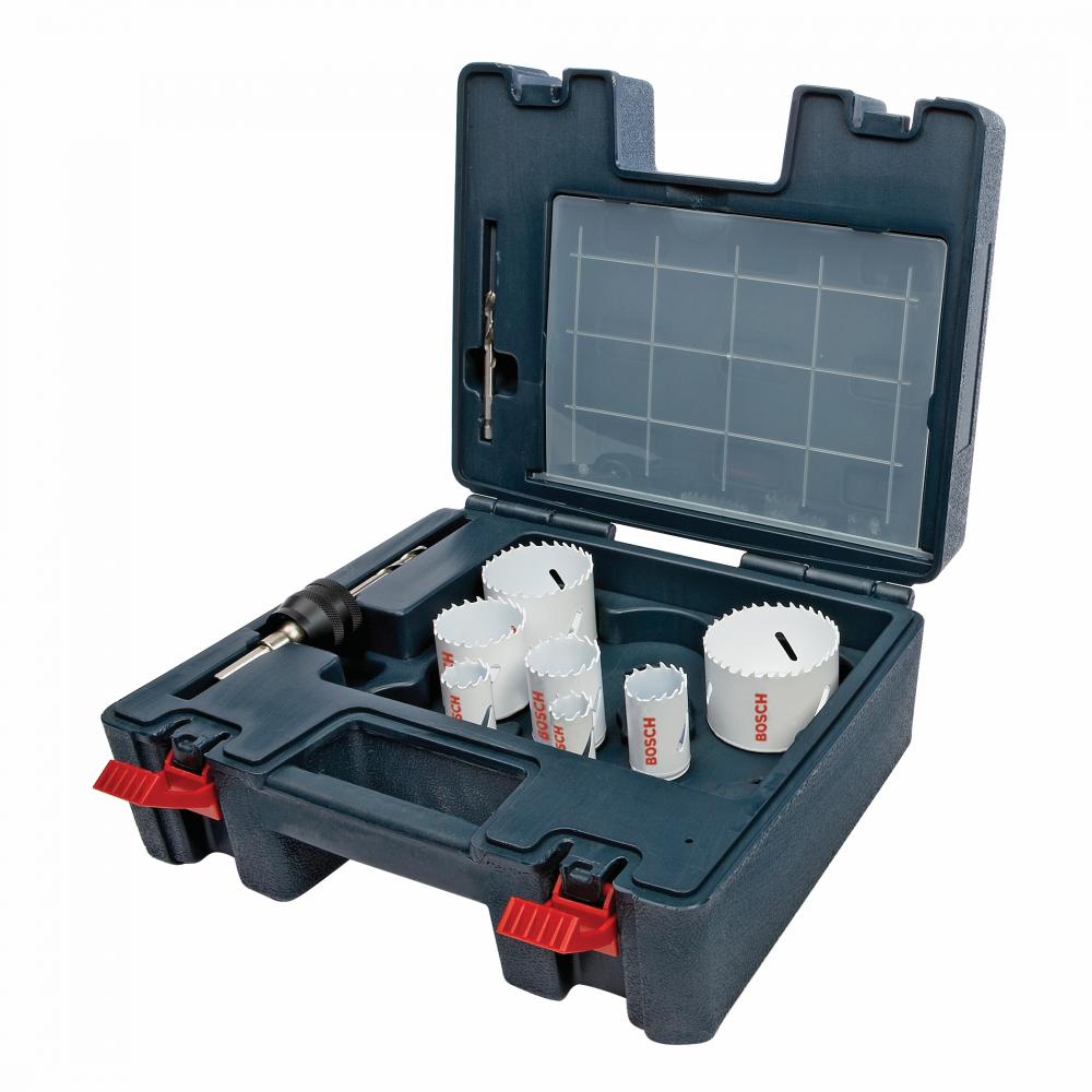 17 pc. Plumber Bi-Metal Hole Saw Set<span class='Notice ItemWarning' style='display:block;'>Item has been discontinued<br /></span>