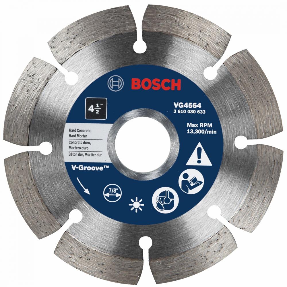 4-1/2 In. Seg. Rim V-Groove Blade<span class=' ItemWarning' style='display:block;'>Item is usually in stock, but we&#39;ll be in touch if there&#39;s a problem<br /></span>