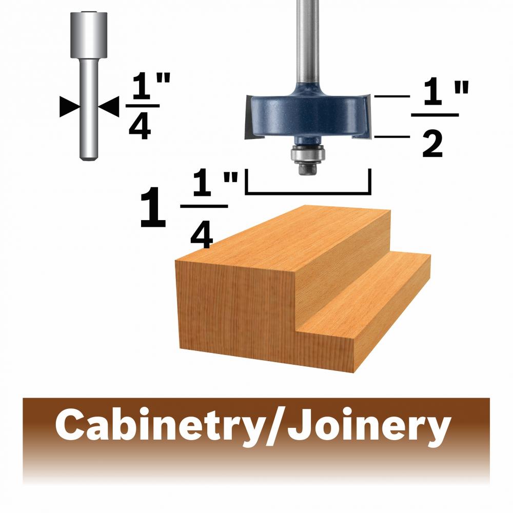 3/8 In. Rabbeting Router Bit<span class=' ItemWarning' style='display:block;'>Item is usually in stock, but we&#39;ll be in touch if there&#39;s a problem<br /></span>