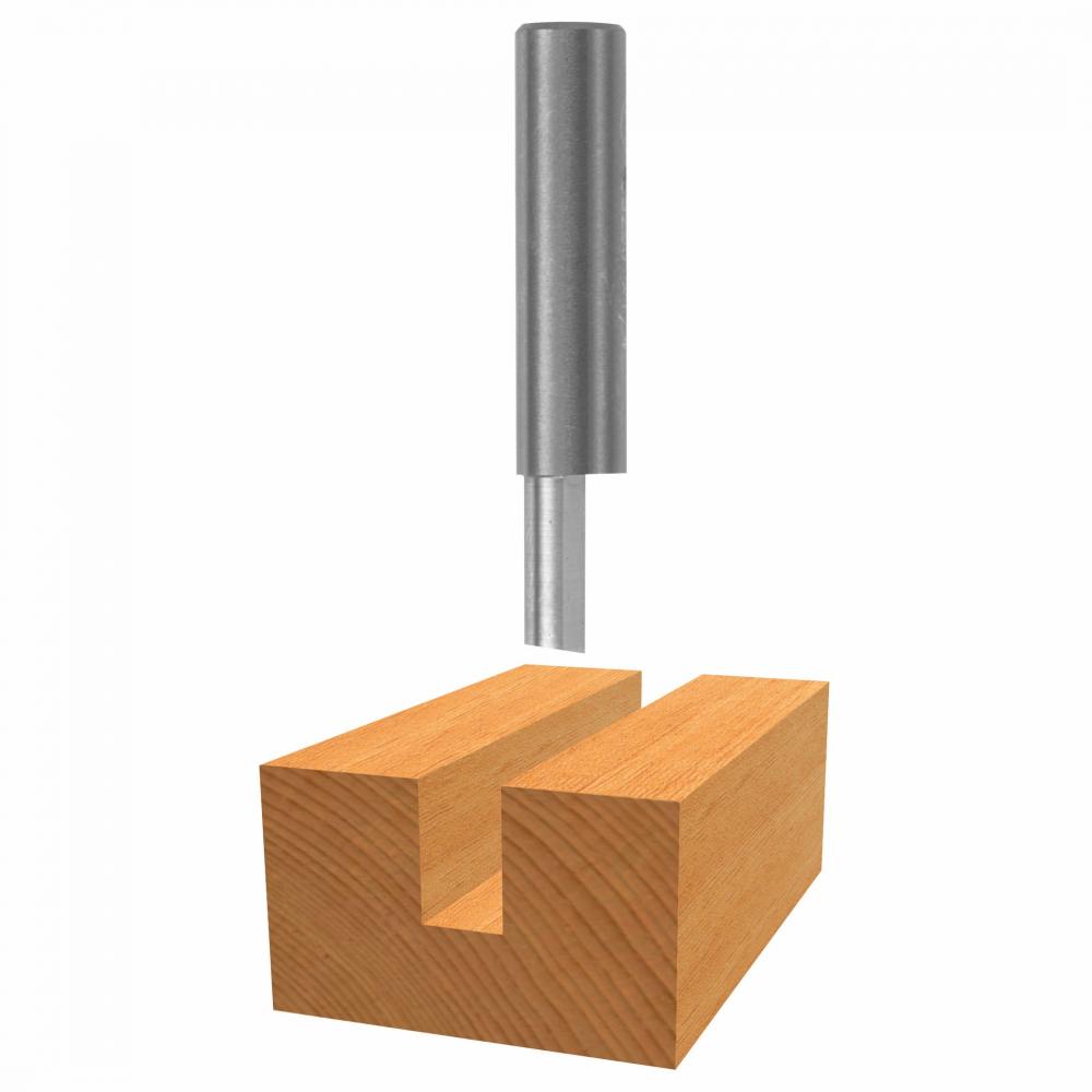 1/4&#34; x 11/32&#34; Solid Carbide 1-Flute Rip and Slotter Bit<span class='Notice ItemWarning' style='display:block;'>Item has been discontinued<br /></span>