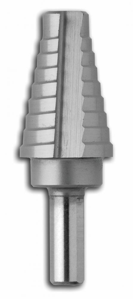 9/16&#34; to 1&#34; High-Speed Steel Step Drill Bit<span class='Notice ItemWarning' style='display:block;'>Item has been discontinued<br /></span>