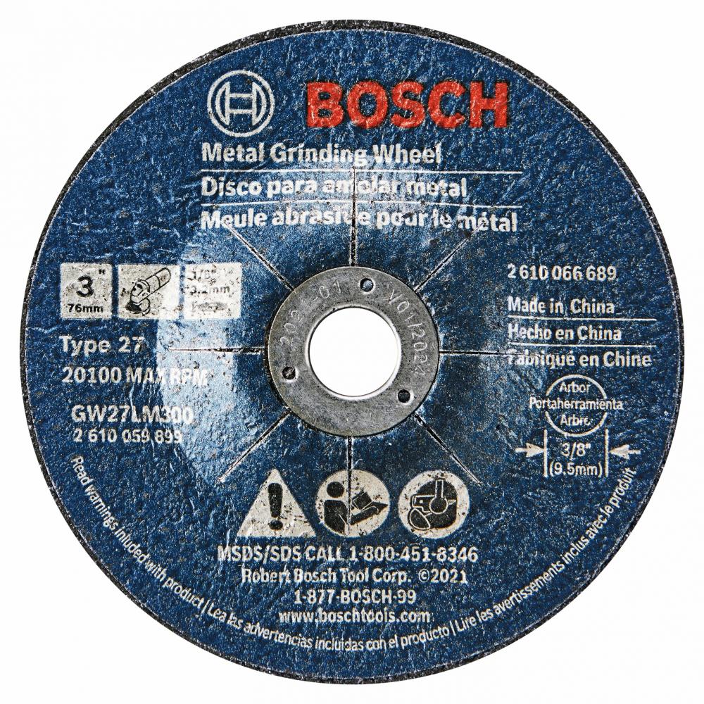 3 In. Metal Grinding Abrasive Wheel<span class=' ItemWarning' style='display:block;'>Item is usually in stock, but we&#39;ll be in touch if there&#39;s a problem<br /></span>