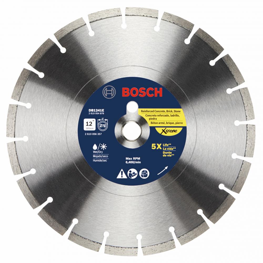 12 In. Segmented Rim Diamond Blade<span class=' ItemWarning' style='display:block;'>Item is usually in stock, but we&#39;ll be in touch if there&#39;s a problem<br /></span>