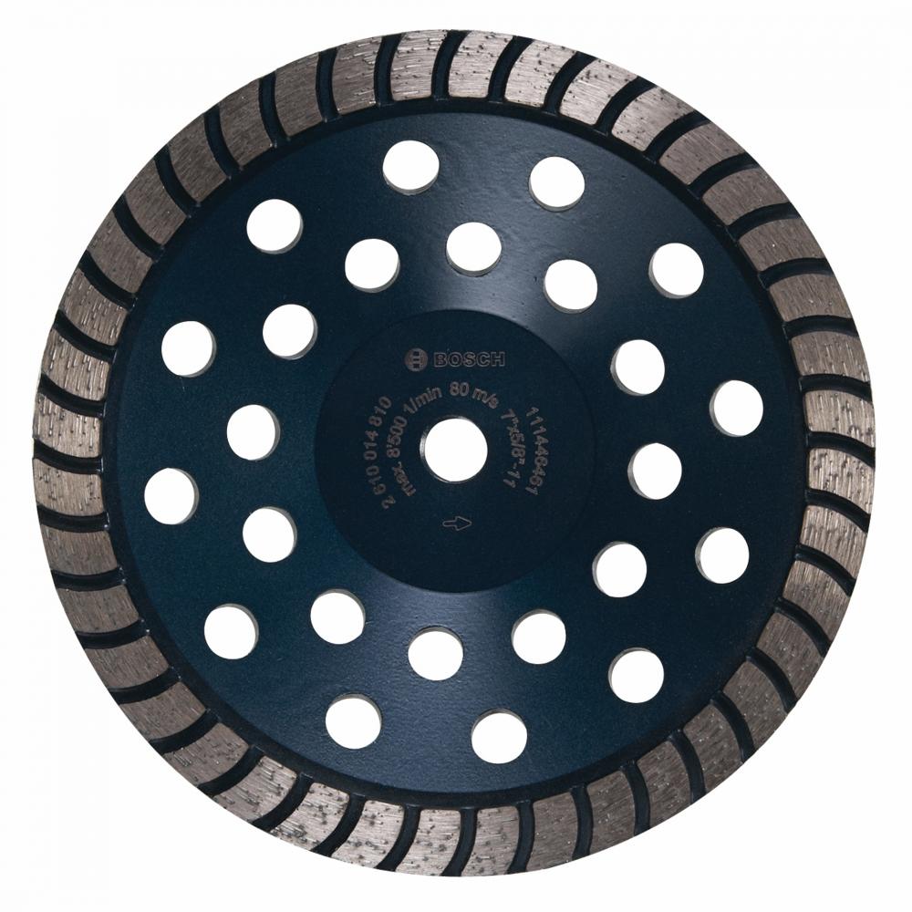 7 In. Turbo Row Diamond Cup Wheel<span class=' ItemWarning' style='display:block;'>Item is usually in stock, but we&#39;ll be in touch if there&#39;s a problem<br /></span>