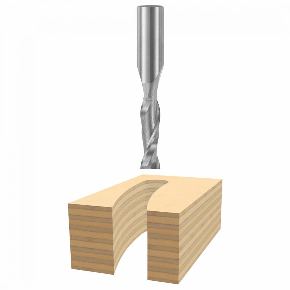 1/2&#34; x 1-1/4&#34; Solid Carbide 2-Flute Upcut Spiral Bit<span class='Notice ItemWarning' style='display:block;'>Item has been discontinued<br /></span>