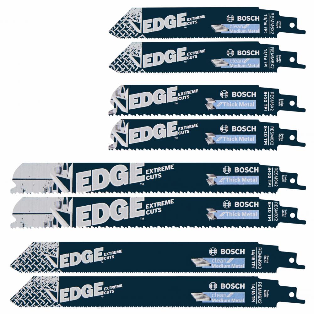 8 pc. Reciprocating Saw Blade Set<span class=' ItemWarning' style='display:block;'>Item is usually in stock, but we&#39;ll be in touch if there&#39;s a problem<br /></span>