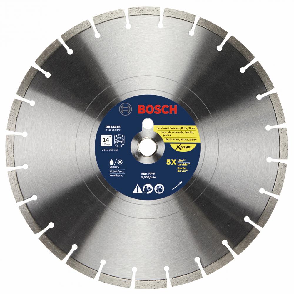 14 In. Segmented Rim Diamond Blade<span class=' ItemWarning' style='display:block;'>Item is usually in stock, but we&#39;ll be in touch if there&#39;s a problem<br /></span>