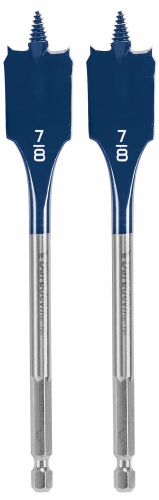 2 pc. 7/8&#34; x 6&#34; DaredevilÂ® Standard Spade Bits<span class='Notice ItemWarning' style='display:block;'>Item has been discontinued<br /></span>