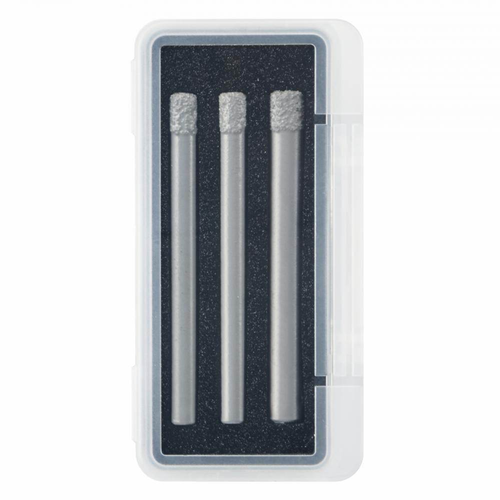 3 pc. Diamond Drill Bit Set<span class=' ItemWarning' style='display:block;'>Item is usually in stock, but we&#39;ll be in touch if there&#39;s a problem<br /></span>