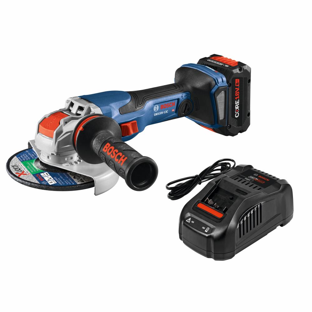 18V X-LOCK 5-6 In. Angle Grinder Kt<span class=' ItemWarning' style='display:block;'>Item is usually in stock, but we&#39;ll be in touch if there&#39;s a problem<br /></span>