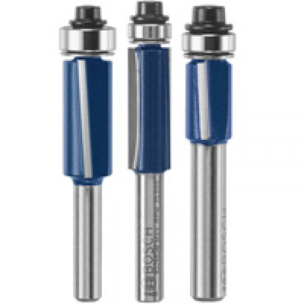 3 pc. Laminate Trim Router Bit Set<span class='Notice ItemWarning' style='display:block;'>Item has been discontinued<br /></span>