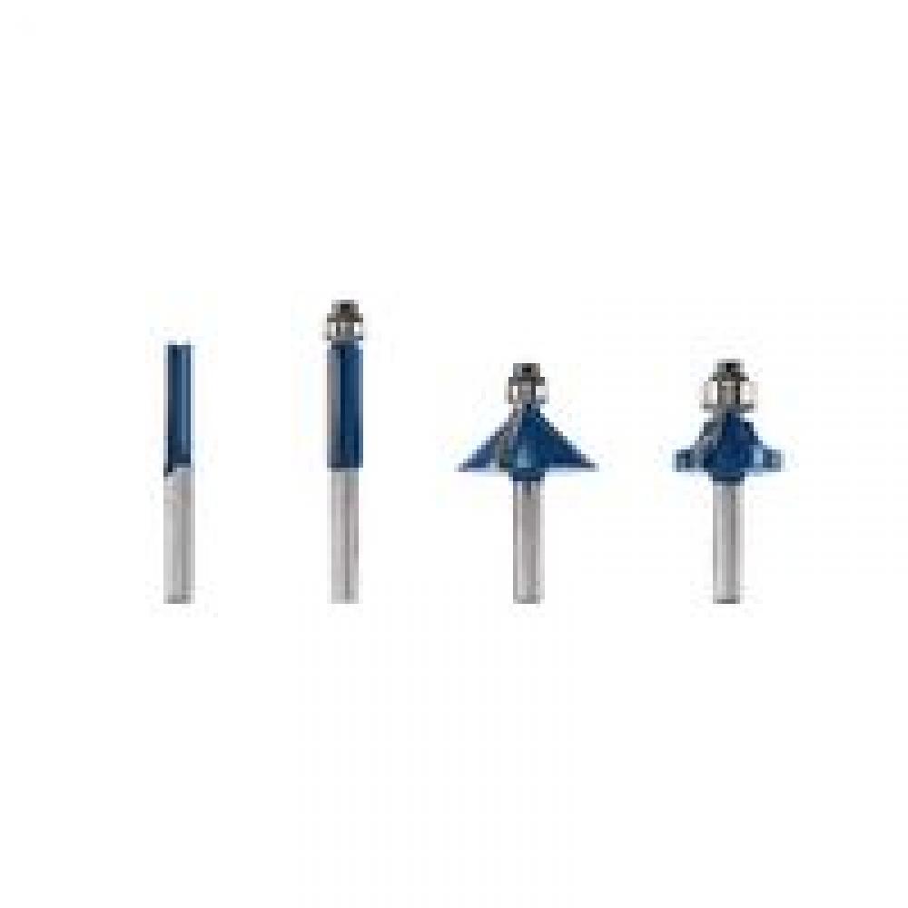 4 Pc. Pro Starter Set 1/4&#34; Shank<span class='Notice ItemWarning' style='display:block;'>Item has been discontinued<br /></span>