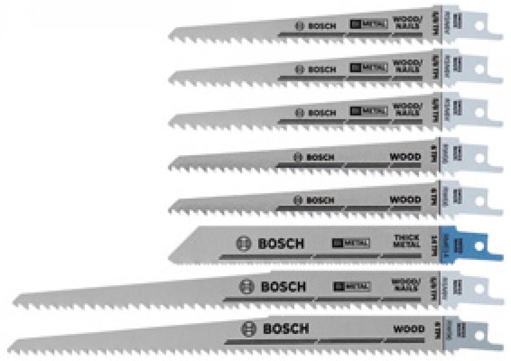 8 pc. All-Purpose Reciprocating Saw Blade Set<span class='Notice ItemWarning' style='display:block;'>Item has been discontinued<br /></span>