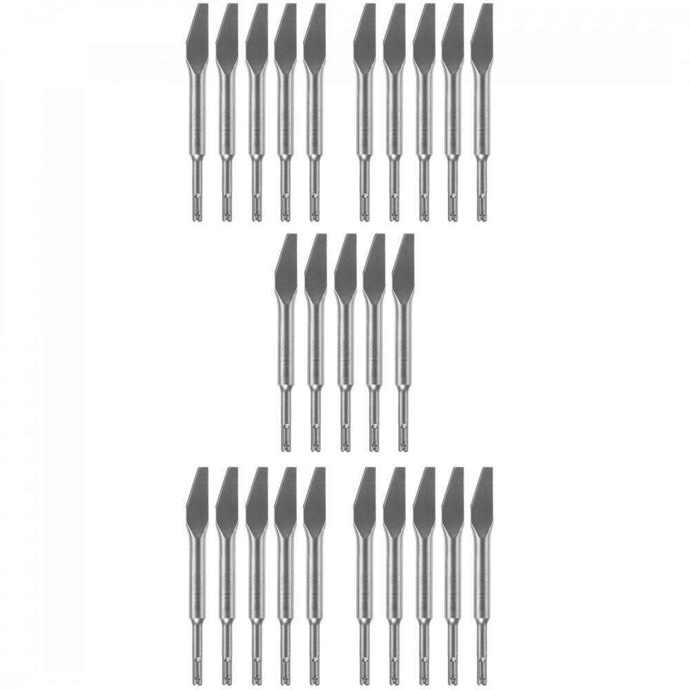 25 pc. 1/4&#34; Mortar Knife SDS-plusÂ® Bulldogâ„¢ Hammer Steel<span class='Notice ItemWarning' style='display:block;'>Item has been discontinued<br /></span>