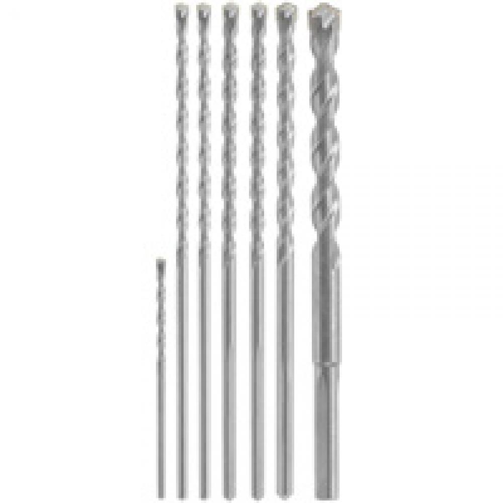 7 pc. Round Hammer Drill Bit Set<span class=' ItemWarning' style='display:block;'>Item is usually in stock, but we&#39;ll be in touch if there&#39;s a problem<br /></span>