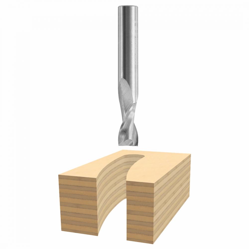 3/8&#34; x 1&#34; Solid Carbide 2-Flute Upcut Spiral Bit<span class='Notice ItemWarning' style='display:block;'>Item has been discontinued<br /></span>