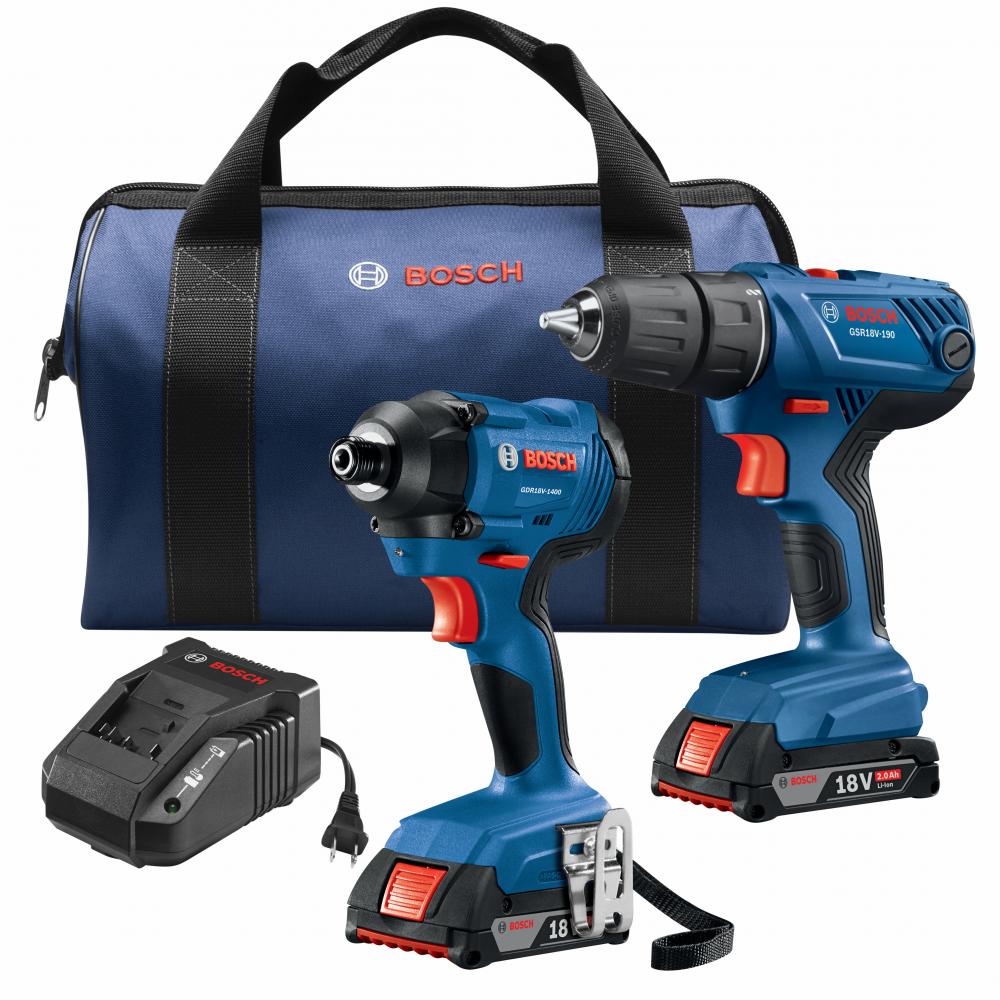 18V 2-Tool Combo Kit<span class='Notice ItemWarning' style='display:block;'>Item has been discontinued<br /></span>