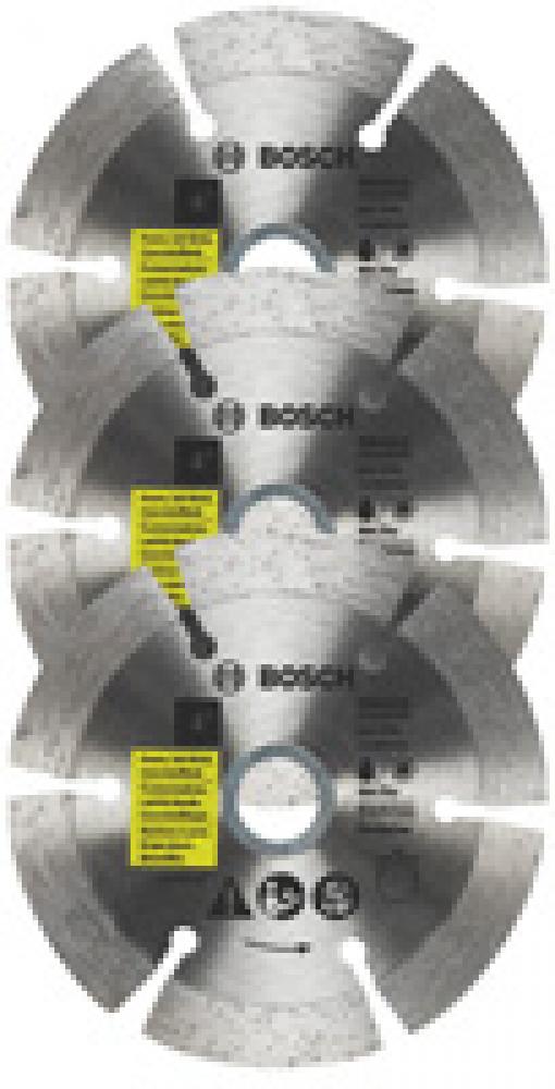 3 pc. Segmented Rim Diamond Blades<span class=' ItemWarning' style='display:block;'>Item is usually in stock, but we&#39;ll be in touch if there&#39;s a problem<br /></span>