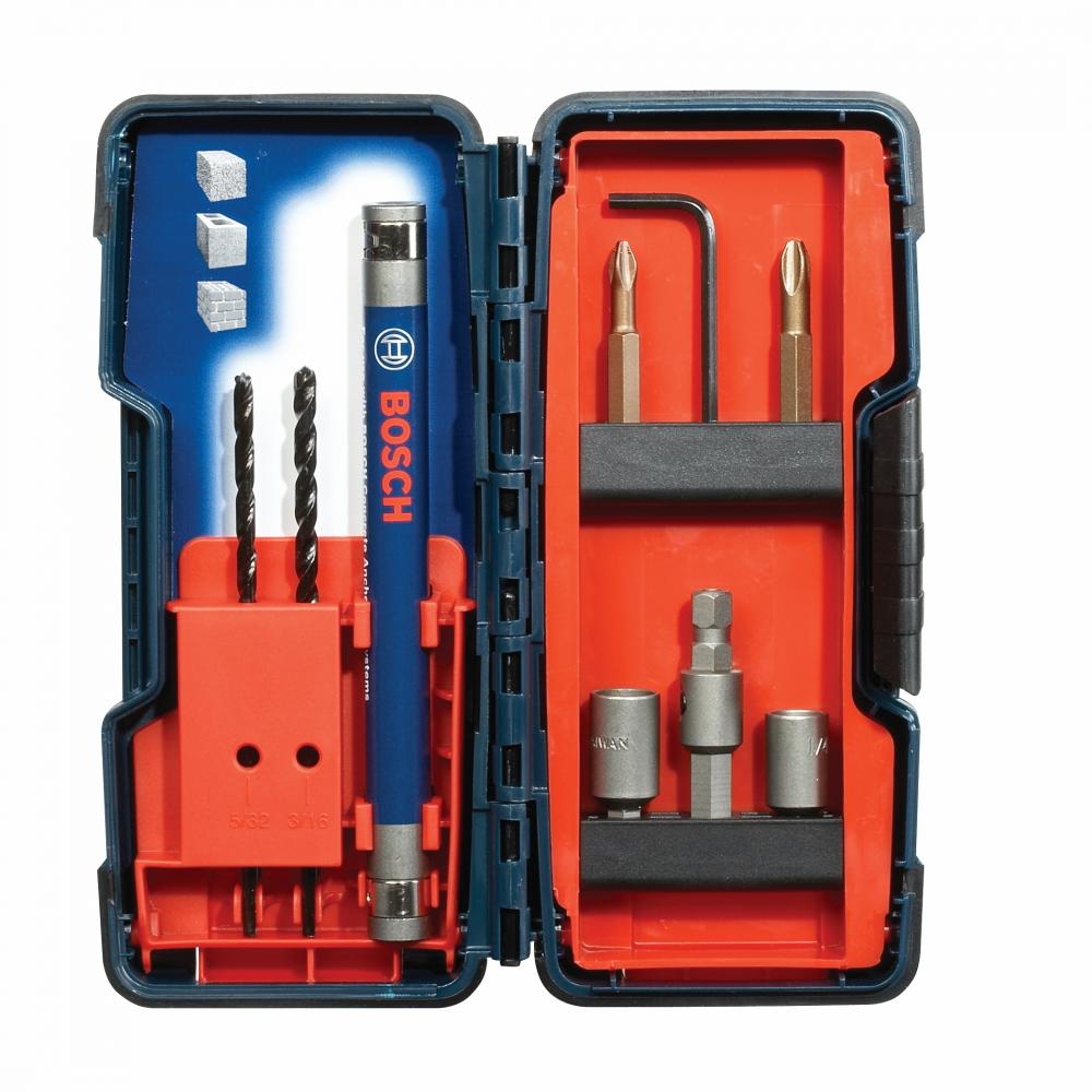 9 Pc. Concrete Screw Drill Set<span class=' ItemWarning' style='display:block;'>Item is usually in stock, but we&#39;ll be in touch if there&#39;s a problem<br /></span>