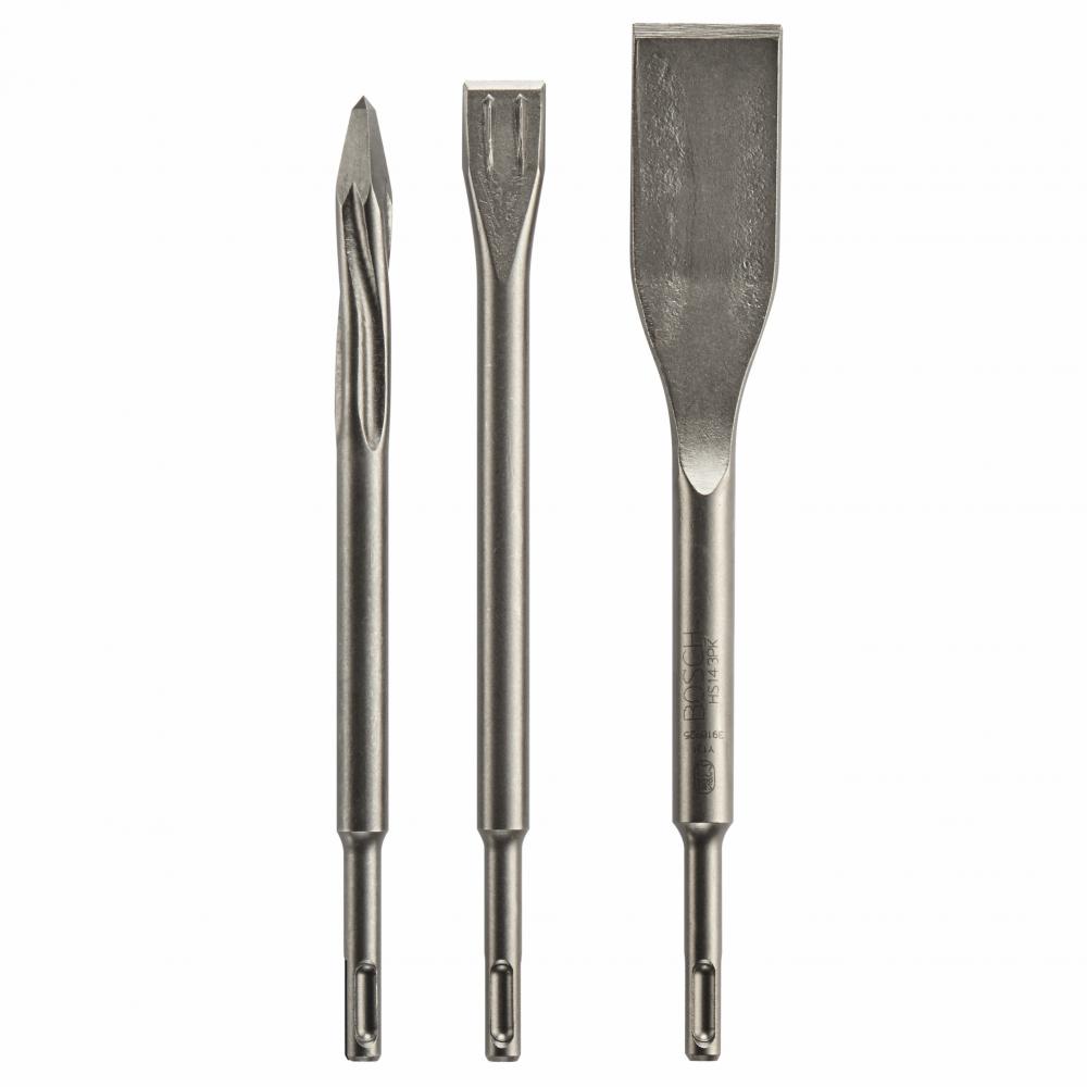 3 pc. SDS-plus® Chisel Set<span class=' ItemWarning' style='display:block;'>Item is usually in stock, but we&#39;ll be in touch if there&#39;s a problem<br /></span>