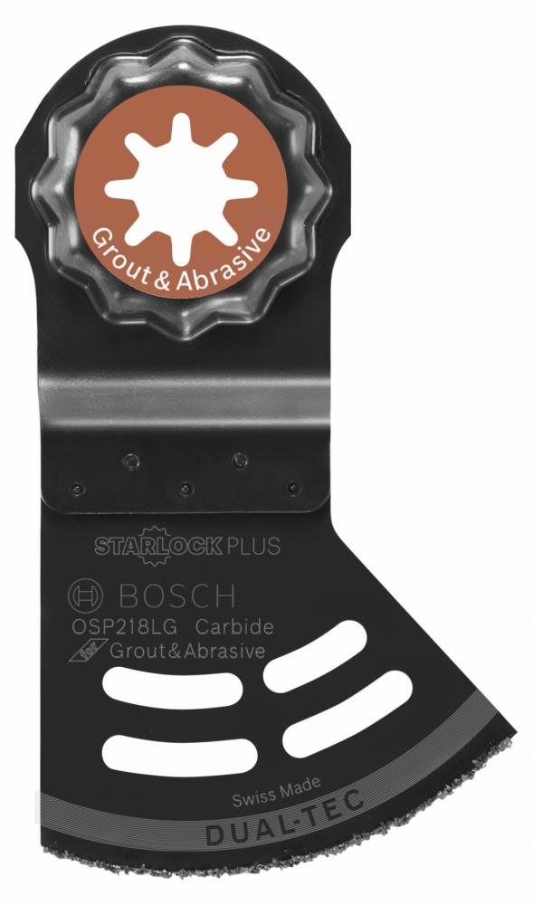 2-1/8&#34; StarlockPlusÂ® Oscillating Multi-Tool 2-in-1 Dual-Tec Grout and Abrasive Blade<span class='Notice ItemWarning' style='display:block;'>Item has been discontinued<br /></span>