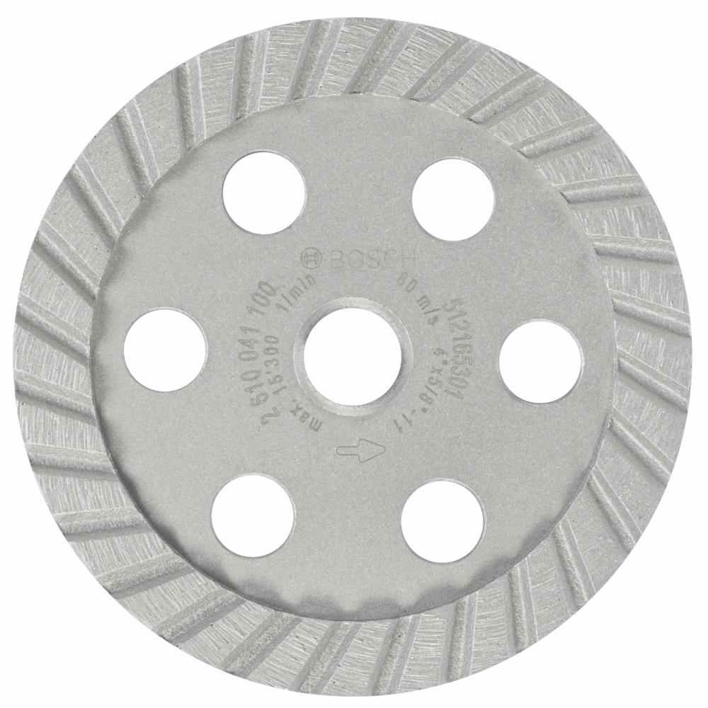 4 In. Turbo Diamond Cup Wheel<span class=' ItemWarning' style='display:block;'>Item is usually in stock, but we&#39;ll be in touch if there&#39;s a problem<br /></span>