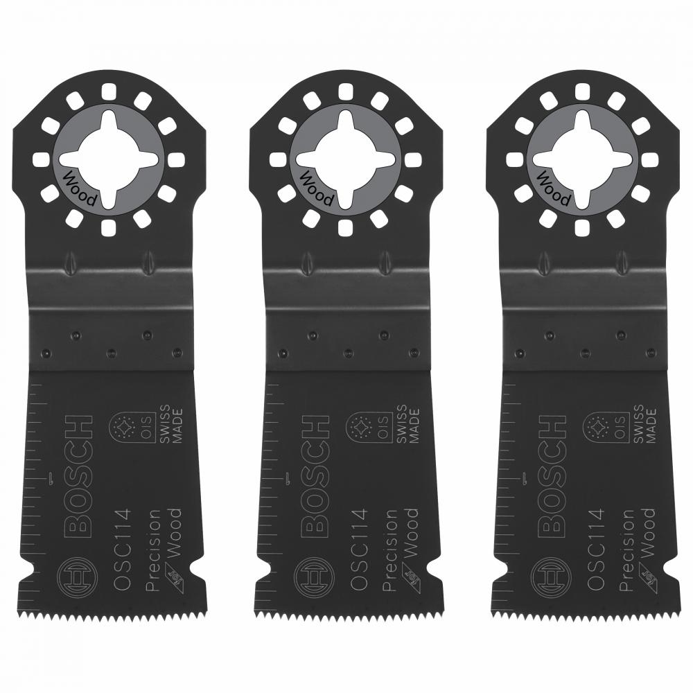 1-1/4&#34; Multi-Tool HCS Precision Plunge Cut Blade 3 Pk.<span class='Notice ItemWarning' style='display:block;'>Item has been discontinued<br /></span>