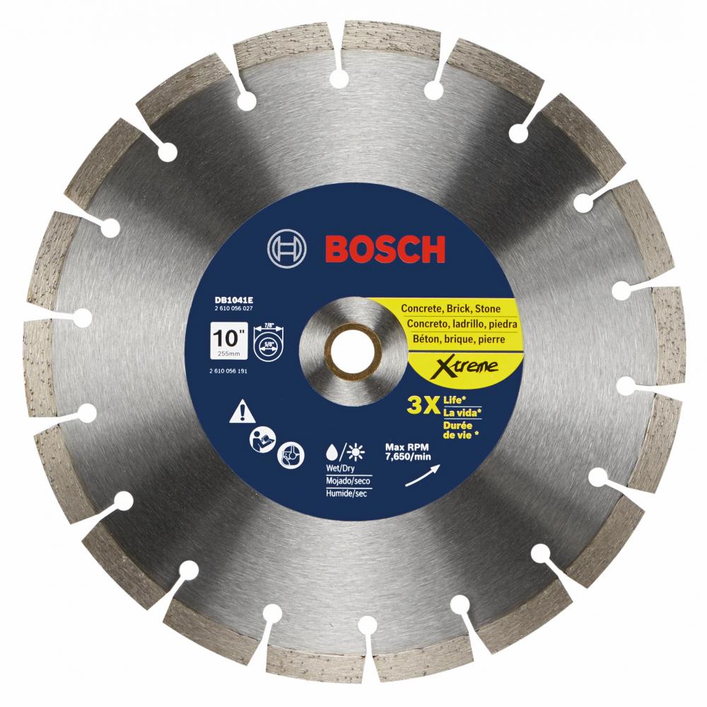 10 In. Segmented Rim Diamond Blade<span class=' ItemWarning' style='display:block;'>Item is usually in stock, but we&#39;ll be in touch if there&#39;s a problem<br /></span>