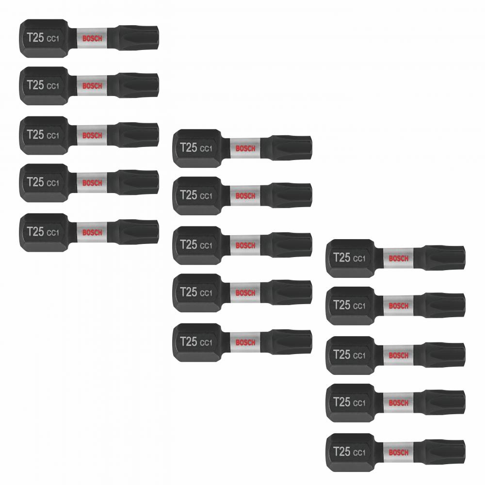 15 pc. 1 In. Torx® #25 Power Bits<span class=' ItemWarning' style='display:block;'>Item is usually in stock, but we&#39;ll be in touch if there&#39;s a problem<br /></span>