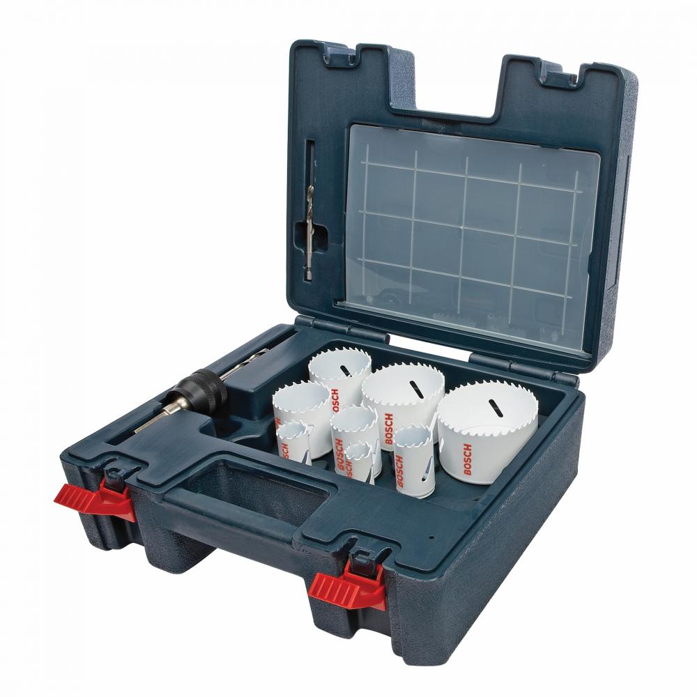 19 pc. Electrician Bi-Metal Hole Saw Set<span class='Notice ItemWarning' style='display:block;'>Item has been discontinued<br /></span>