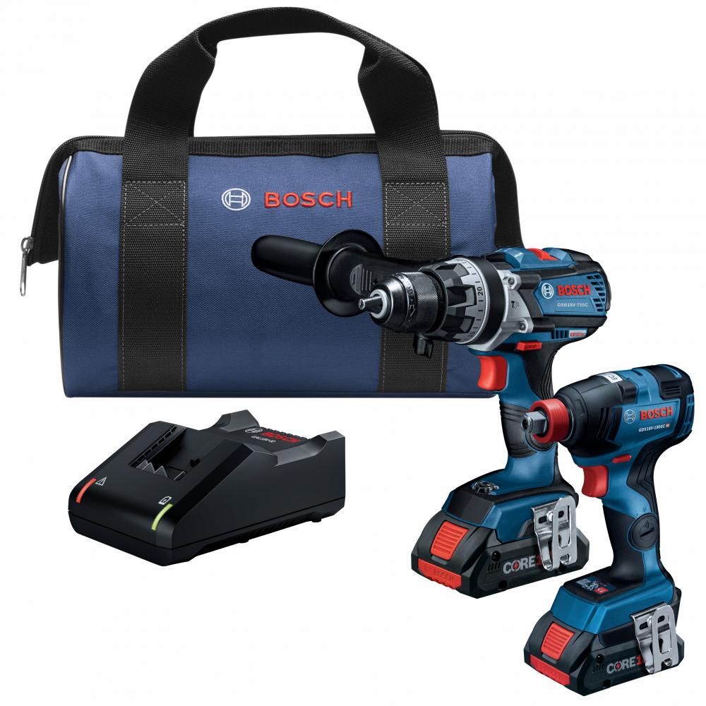 18V 2-Tool Combo Kit<span class='Notice ItemWarning' style='display:block;'>Item has been discontinued<br /></span>